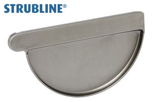 Anklemmboden rechts 250 mm 126 "Strubline" - Cr-Ni Spenglereihalbfabrikate