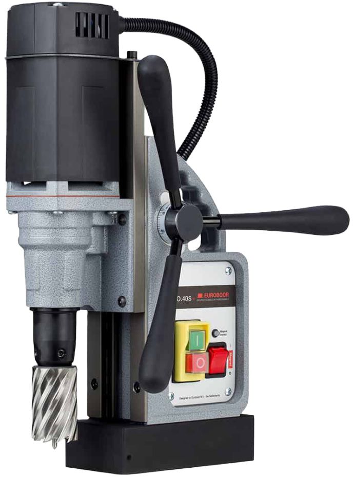 EUROBOOR Magnet-Kernbohrmaschine ECO.40S+ Ø12-40mm, 600/380 U/min - Euroboor Maschinen