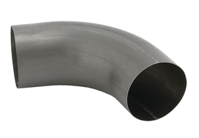 Ablaufrohrbogen gef. 70° 75 mm 210 - Zink vorbew. Spenglereihalbfabrikate
