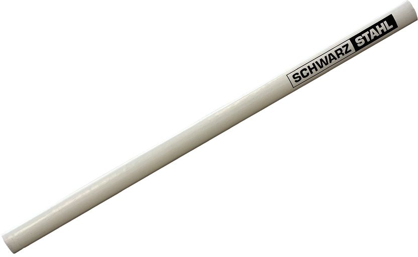 SCHWARZ STAHL Zimmermannsbleistift weiss L= 25cm, mittelhart, trockenes Holz - Auszeichnen
