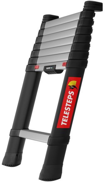 TELESTEPS Teleskopleiter Prime Line 2.6 Arbeitshöhe 3.4m, Länge eingefahren 0.72m, 8.0 kg - Garten