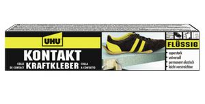 UHU Kontakt-Kraftkleber 120g, in Tube, flüssig - Kleben