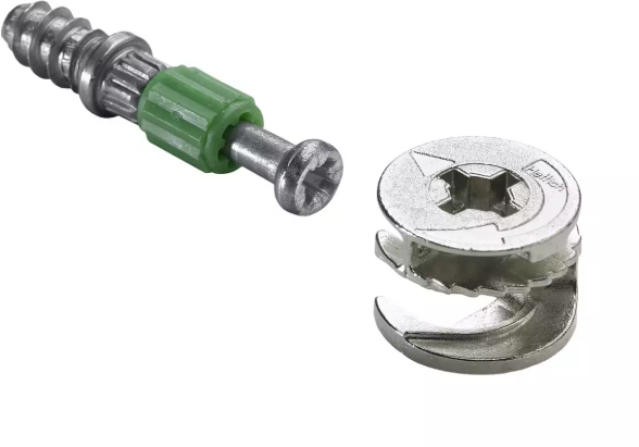 Hettich Verbindungsbeschlägeset Rastex 15 Zinkdruckguss, verzinkt, 20mm, à 8 Stk - Diverse Möbelbeschläge und Zubehör