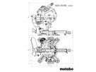 Kappsäge KGSV 254 MC 1450 W, Blatt 254 x 30 mm, 18.4 kg - Metabo Elektrowerkzeuge