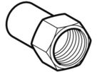 Übergang mit IG 28 x 1/2" 21910 mit Steckende - Mapress-Heizungs-Formstücke