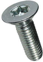 Senk-Schr mit I-6rd St 08.8/8.8 vzb BN4851 M8x10/X45 - Bossard Schrauben