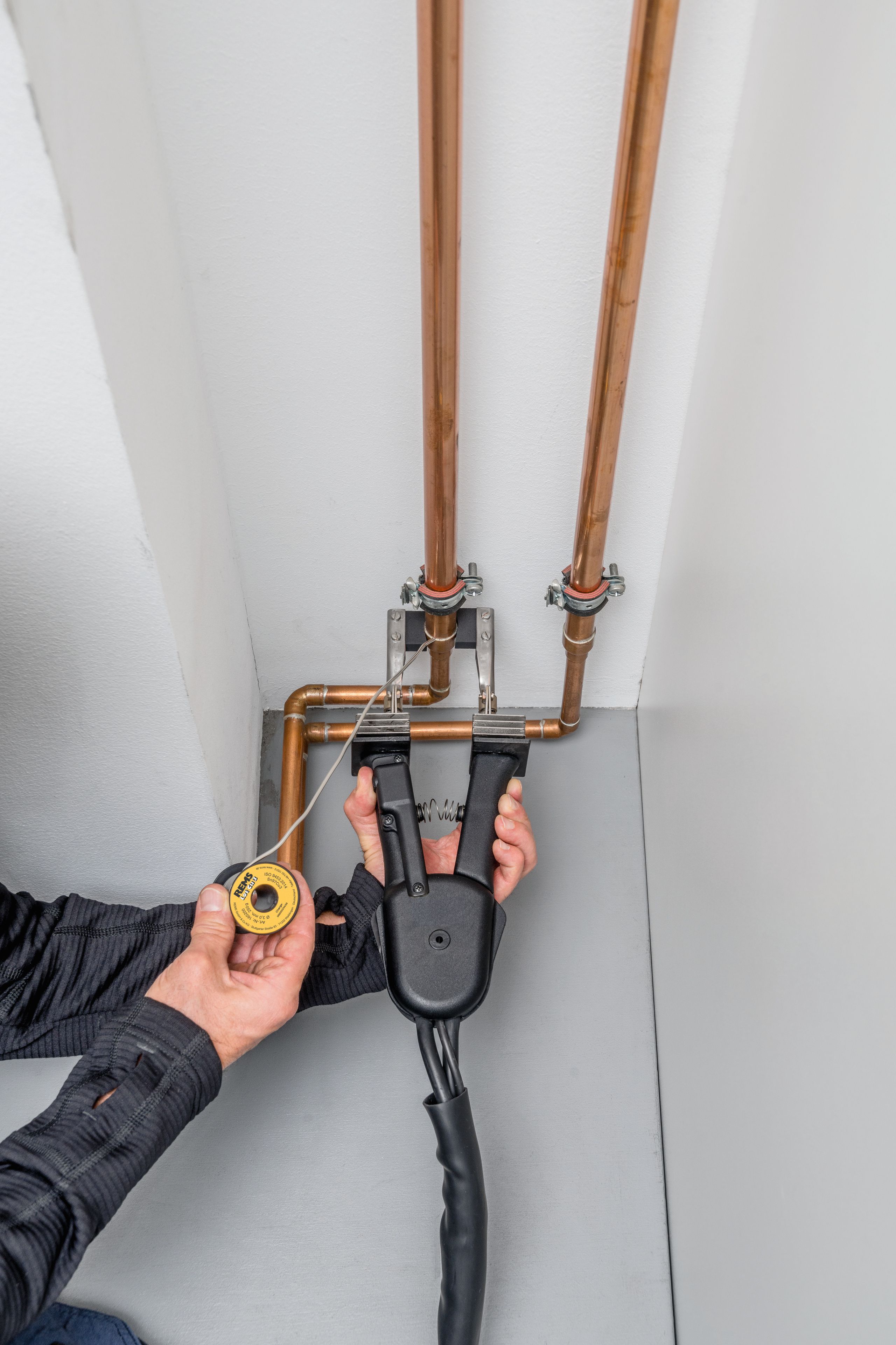 REMS Elektrisches Lötgerät, Contact 230V , 1750W , Grundgerät im Stahlkoffer - Sanitärwerkzeuge