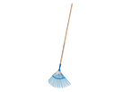 ZEINTRA Laubbesen, 430mm solide Zinken aus Bandstahl - Gartenbauwerkzeuge