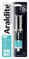ARALDIT Cristal Klebstoff Doppelspritze 2 x 12ml - Kleben