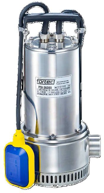 fortec® Schmutzwasserpumpe, PSI-36000 230V ,Fördermenge 36'000 l/h, - Wasser