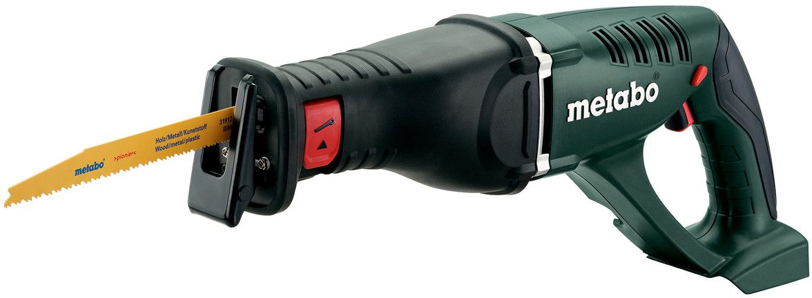 Akku-Säbelsäge ASE 18 LTX 18V, 0-2700/min, Hub 30mm, im Koffer - Metabo Elektrowerkzeuge