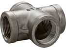 Inox-Kreuz 11/2" 1180 - Rostfreie Gewindefittings