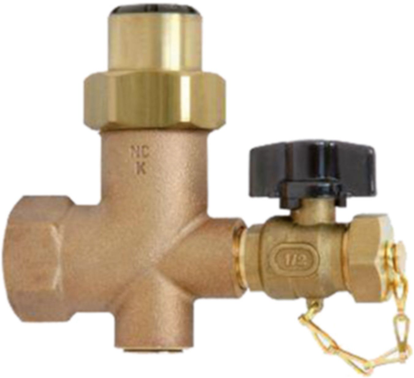sudoFIT Boiler-Anschlussgarnitur mit Kugelkesselhahn 5542 1" x 22 mm 6753.22 - Nyffenegger Armaturen
