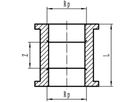 Inox-Muffenband 2" 1271 - Rostfreie Gewindefittings