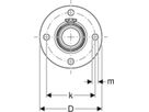 Flansch PN6 DN65 75mm 619.616.00.1 - Geberit FlowFit-Rohre/Formstücke
