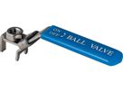 Betätigungshebel Set 22mm 90776 abschliessbar, zu Kugelhahn NPW geflanscht - Geberit Systemventile / Armaturen