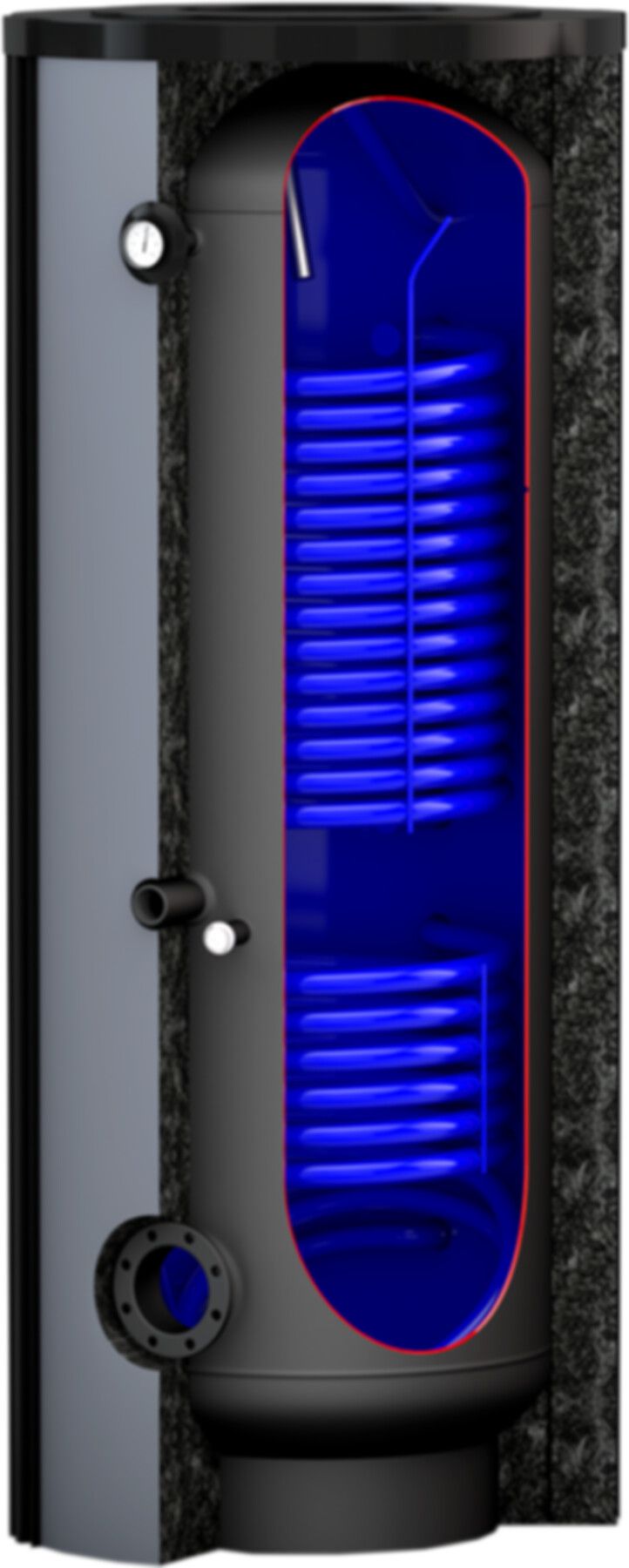 Doppelregisterboiler WP SOL 350 243250 - Atlantic-Wassererwärmer