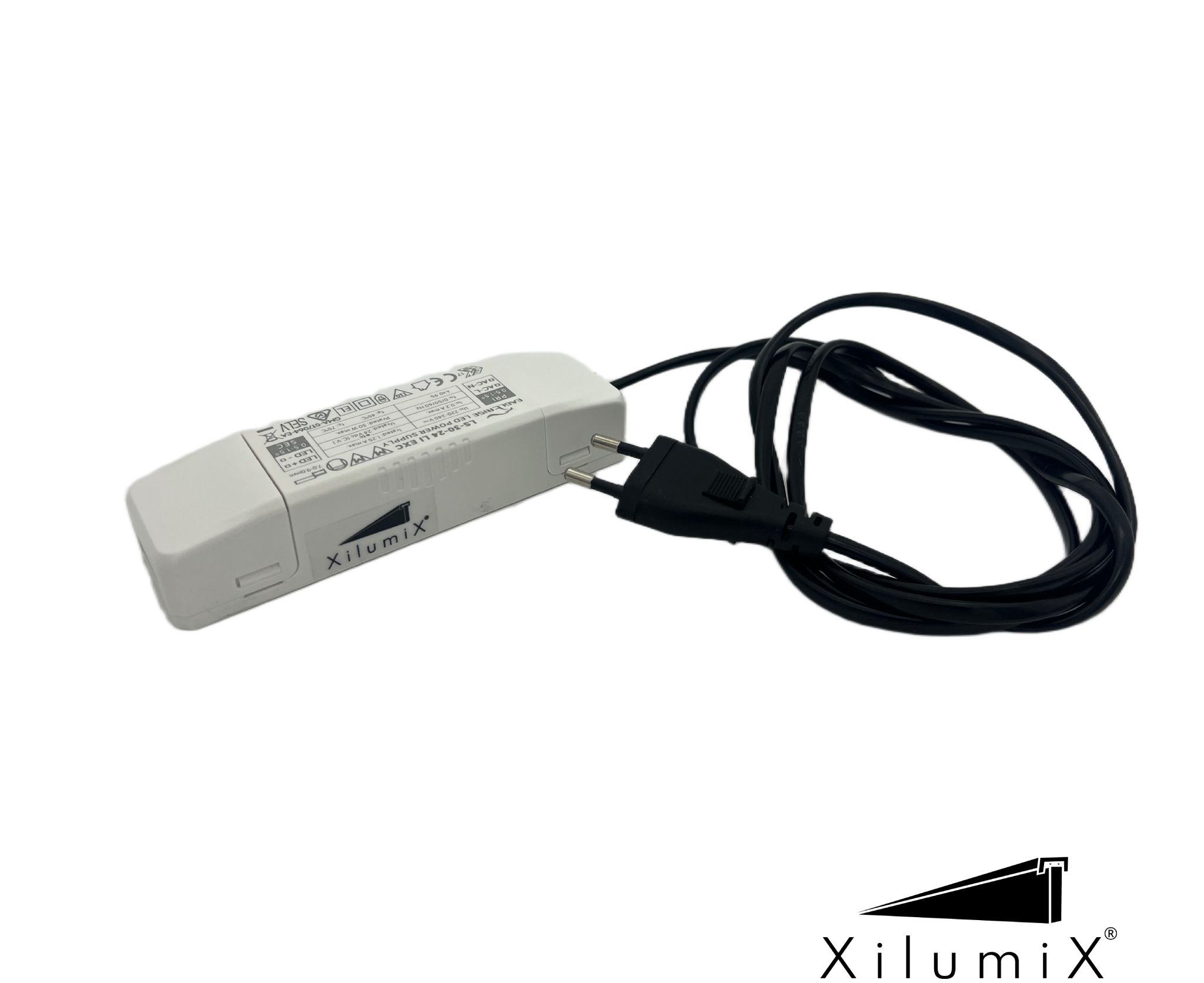 XILUMIX PIPE Led Treiber max. 12 Elemente m. Kabel 24V , 30W LED Treiber, IP20, nicht dimmbar - LED-Handlauf System