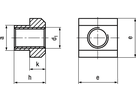 Muttern für T-Nuten INOX 1.4571 BN20198 DIN508 M10x12 - Bossard Schrauben