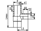 Tee reduziert PE100 S8 PN 10 d 90/ 75mm 753 201 855 - PE100 Stutzenformstücke langschenklig
