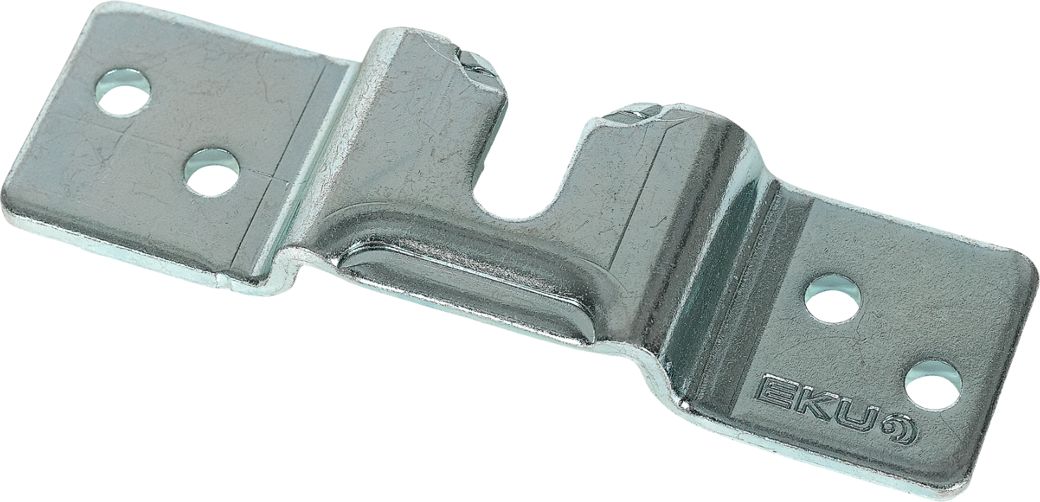 HAWA-PORTA Tragflansch Porta 45/60/100 28x100mm, Stahl verzinkt - Schiebetür- und Schiebetorbeschläge