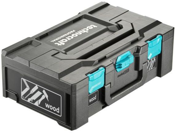 TECHNOCRAFT Werkzeugkoffer Metabox WOOD Premium 107 tlg. , in MetaBOX - Schlüsselwerkzeuge