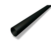 Ablaufrohr à 3m 60 mm P.10 schwarz 220004 - PREFA Dachentwässerungssysteme