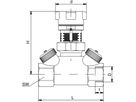 Strangregulierventil Hycocon VTZ PN 16 1/2" kvs 1.7 m3 106 17 04 - Oventrop Strangregulierventile