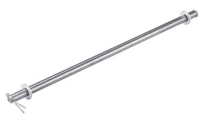 Achse zu Spitzboden-Karrette L= 465mm, 435005100 - Bauwerkzeuge