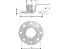Industry-Flanschübergang PN10/16 88.9mm x DN80 80349.72 - Optipress-Industry XL-Formstücke