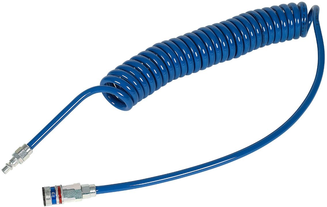 CEJN Duckluftspiralschlauch Set PUR eSafe Serie 300 ø 6.5x10 4 m - Druckluftschläuche, Aufroller