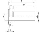 Losflansch mit PE-Anschweissende 3101 DN 80 / d 90mm PN 16 - Hawle Armaturen