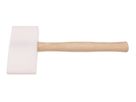STUBAI Spengler-Kunststoffhammer keilform 2785 , 155x85x35mm mit eschenstiel - Spenglerwerkzeuge