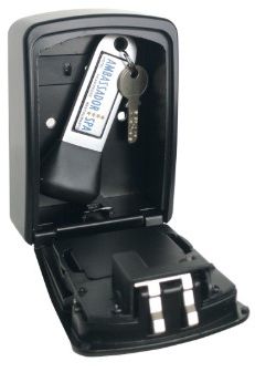 Schlüsseldepot 203x105x55 mit Bügel KSB-25 E B, Smartphone opening, wetterfest IP 65 - Schlüsselzubehör