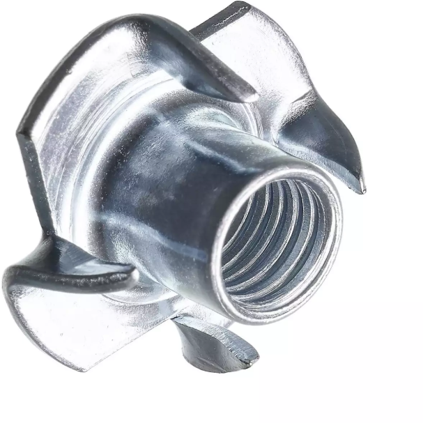 Hettich Einschlag-Mutter verzinkt, Bohrloch D = 10mm, IG M8, à 8 Stk - Diverse Möbelbeschläge und Zubehör