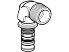 Übergangsbogen 90° m/AG 32mm- 1" 604.254.00.5 - Geberit-Mepla-Formstücke