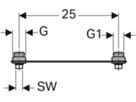 Montagehilfe f/Gaszähleranschlüsse 91094 - Mapress-Gas-Formstücke