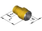 Übergang, mit iFIT Modul d 14-16/20 mm 9826i.14 - SudoFIT-Formstücke