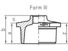 Reduziernippel 241 V 1/2"- 3/8" 770 241 220 - GF verz. Tempergussfittings