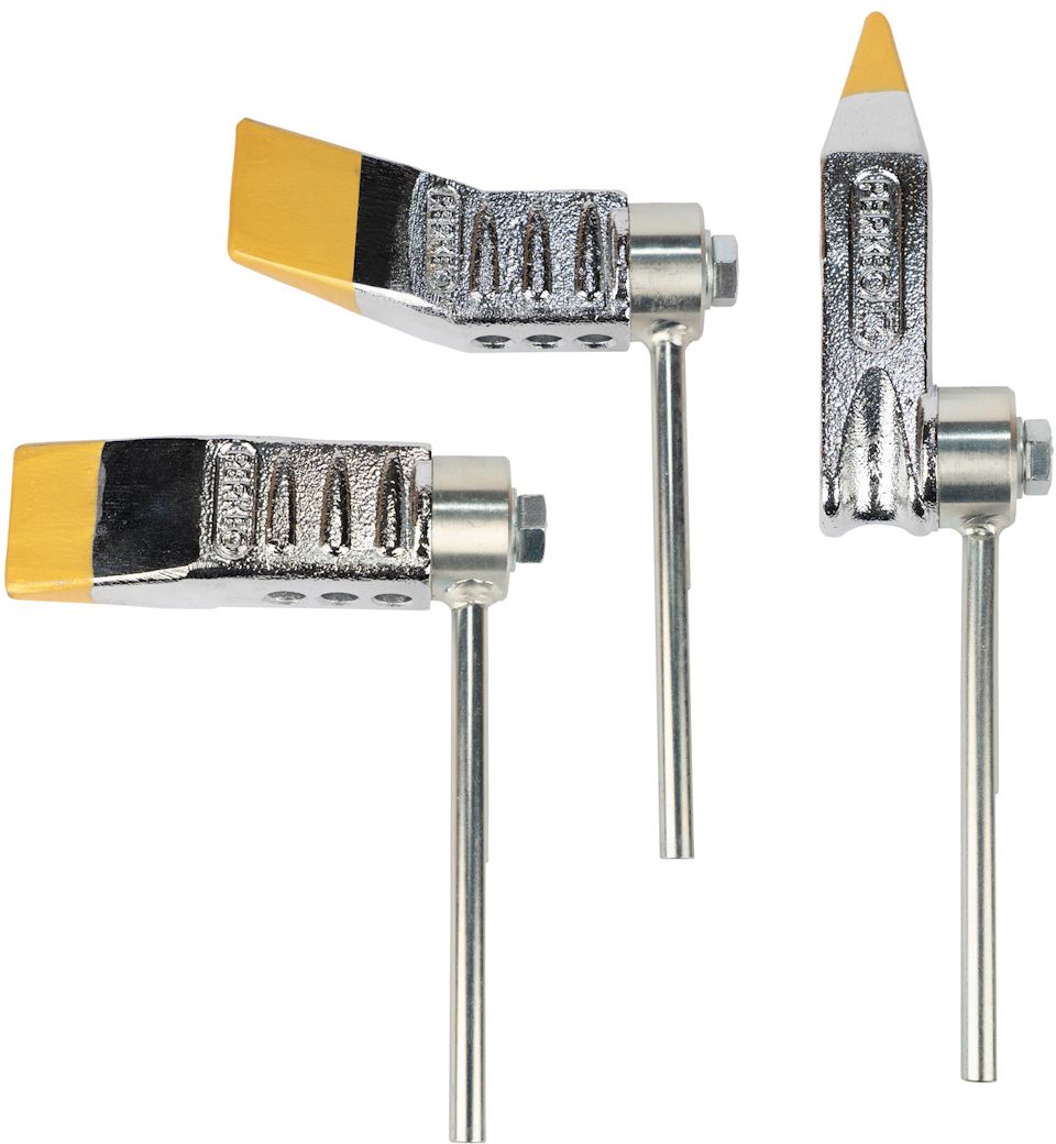 PERKEO Kupferstück, Spitzform Zinnlux LOCKDOWN24 350g , 209/2 - Spenglerwerkzeuge
