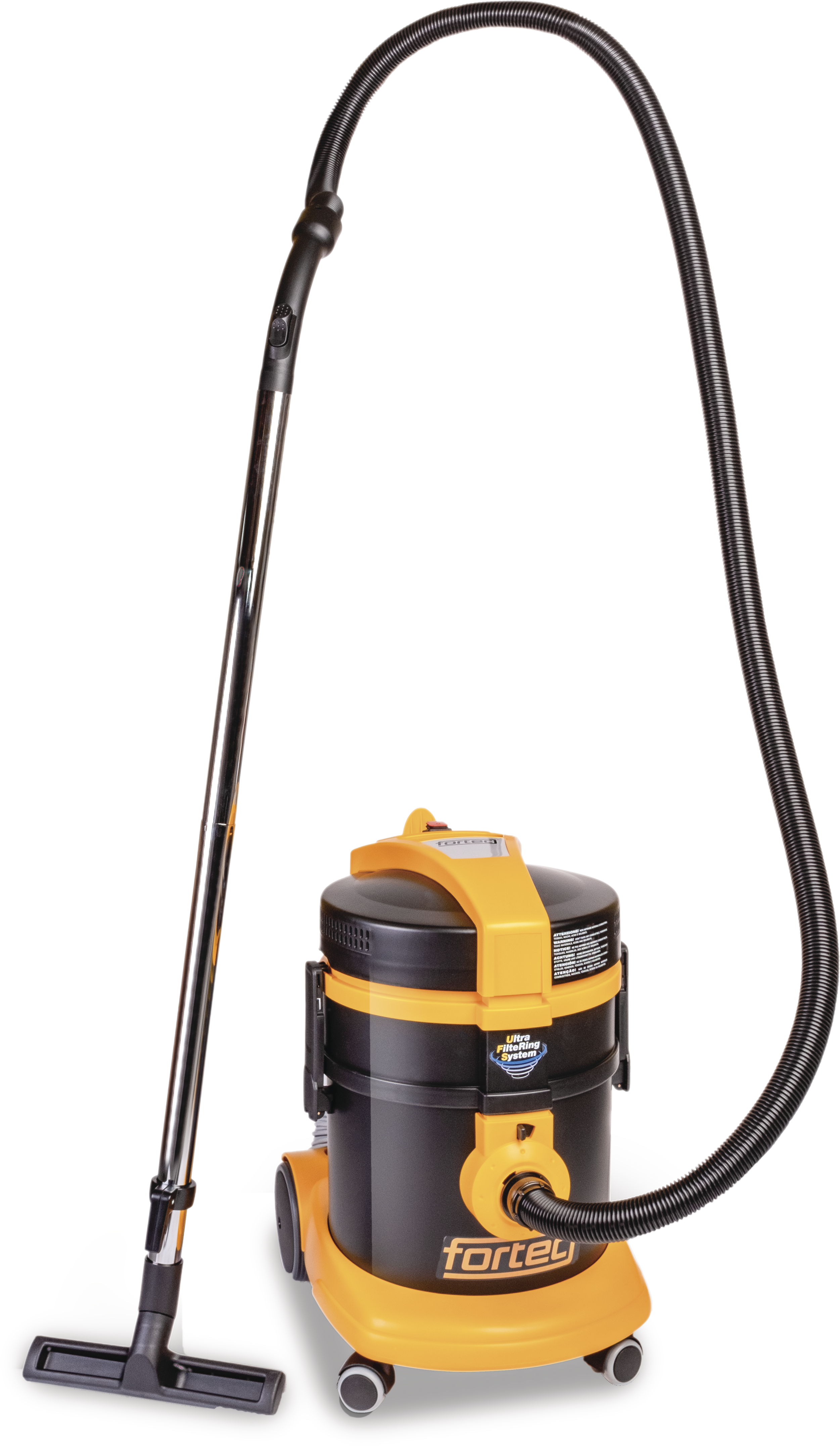 FORTEC Nass-/Trockensauger WD/22P 1250 W, Kunststoff-Behälter 22 L , 10 m  Kabel - Saugen