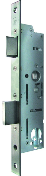 MSL Panik-Einsteckschloss 19444 PE, RZ-W 270/24/3mm, DM=35mm, Nuss=9mm, Panikfunktion E - Beschläge und Zubehör