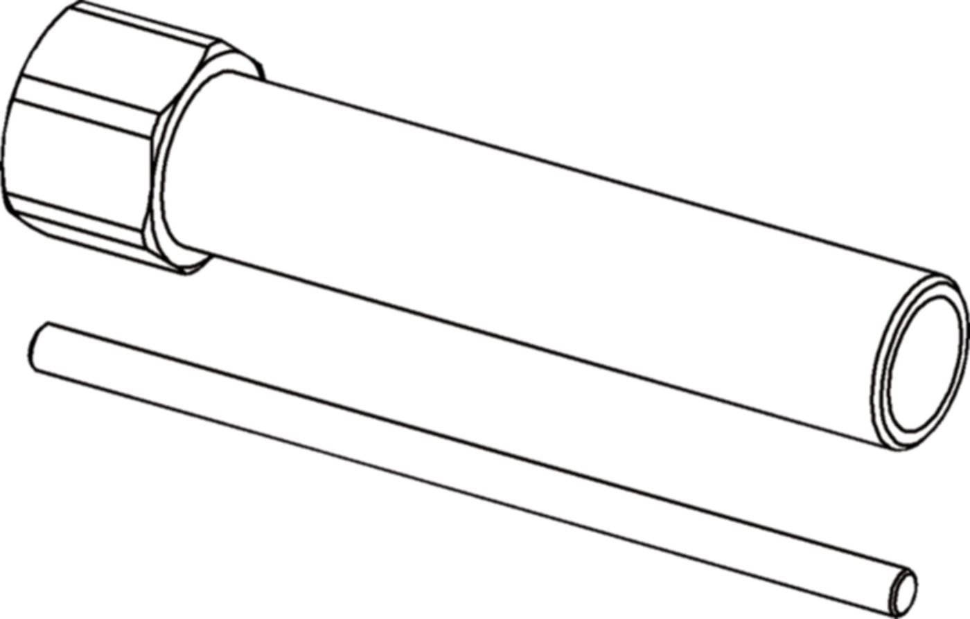 Verlängerung DN15/20 Länge 30-120 mm zu 574 - Kemper Armaturen