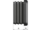 Abschlusskappen RD 2 50502 für Schiene R2/3 und Konsolen R2/3 - Flamco-Rohrschellen