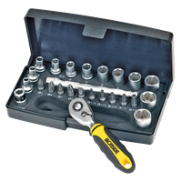 Steckschlüsselsatz Ironside 1/4" 25-tlg - Steck- und Drehmomentschlüssel