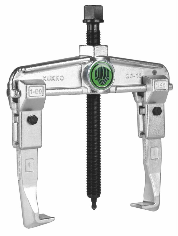 KUKKO 2-armiger Universal Abzieher 20-2, B= 40-160 mm, H= 150 mm - Metallbauwerkzeuge