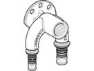Doppelanschlusswinkel 90° 1/2"-20-26mm 603.274.00.5 - Geberit-Mepla-Formstücke