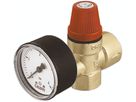 Sicherheitsventil m/Manometer Typ 5321 1/2" 3.0 bar - Caleffi Programm