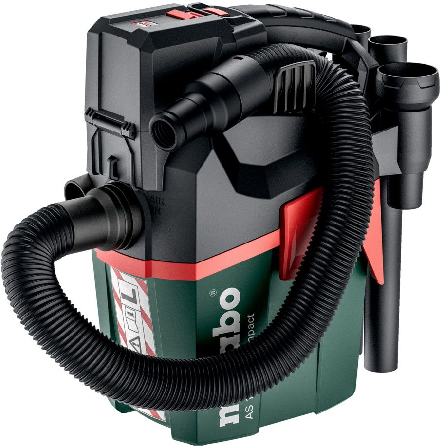 Akku-Sauger AS 18 L PC Compact 18V, 6l, Schlauch 32mm x 2.5m, im Karton - Metabo Elektrowerkzeuge