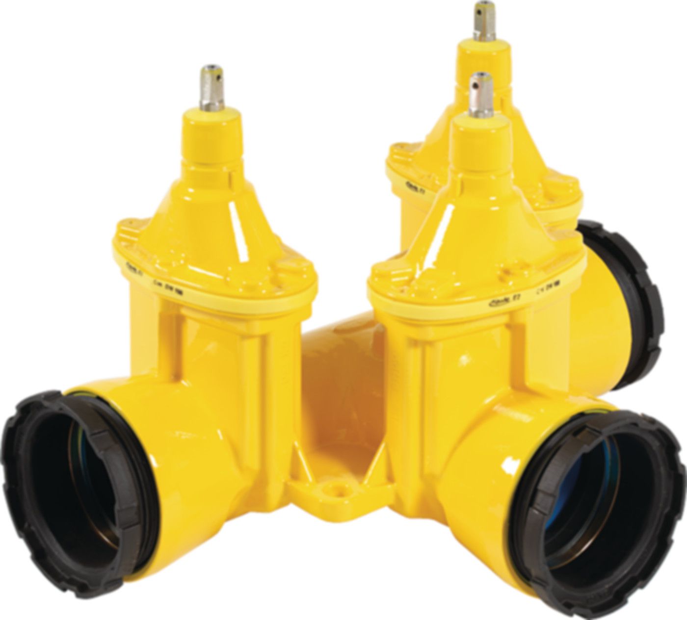 Combi-3 mit Schraubmuffen Gas 4475 DN 125/125 - Hawle Armaturen